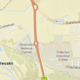 Gateford, Nottinghamshire S81 8TH, UK Street Map