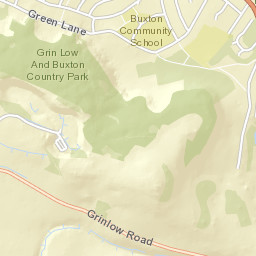 43-45 Green Lane, Buxton, Derbyshire SK17 Street Map