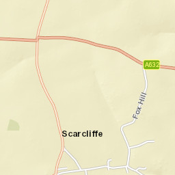 45 Main Street, Scarcliffe, Chesterfield, Derbyshire S44 6TD, Street Map