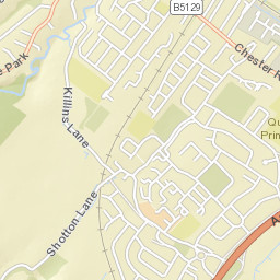 95 Chester Road East, Deeside, Flintshire CH5 Street Map