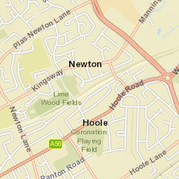 95 Kingsway, Chester, Cheshire West and Chester Street Map