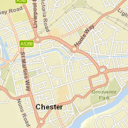 37-45 Eastgate Street, Chester, Cheshire West and Chester CH1 Street Map