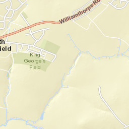 38 Cromford Close, North Wingfield, Chesterfield, Derbyshire  Street Map