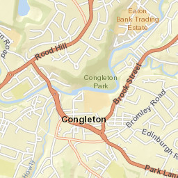 2 Park View, Park Road, Congleton, Cheshire Street Map