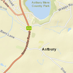 99 Newcastle Road, Congleton, Cheshire East Street Map