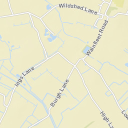 High Lane, Skegness, Lincolnshire PE24, UK Street Map