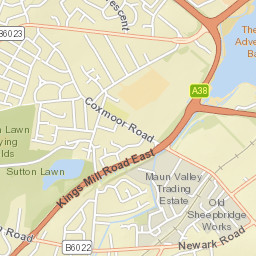 30 Coxmoor Road, Sutton-in-Ashfield, Nottinghamshire NG17 4LY Street Map