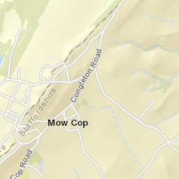 31 Mow Cop Road, Mow Cop, Stoke-on-Trent Street Map