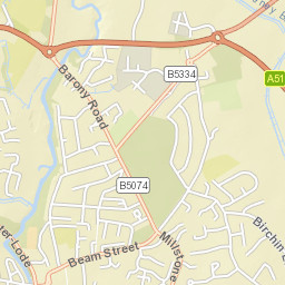 Middlewich Road, Nantwich, Cheshire East Street Map