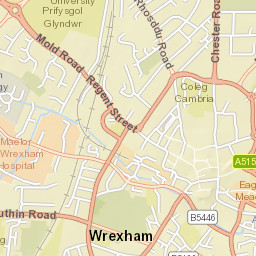 25 Holt Street, Wrexham, LL13 8DH, UK Street Map