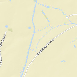 Baddiley Hall Lane, Nantwich, Cheshire East CW5, UK Street Map