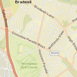 32 Cauldon Avenue, Newcastle, Staffordshire Street Map