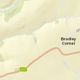 A517, Ashbourne, Derbyshire DE6 1NW, UK Street Map