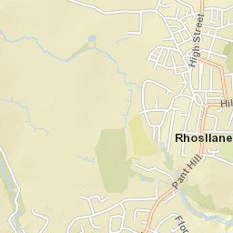 14 Broad Street, Rhosllanerchrugog, Wrexham Street Map
