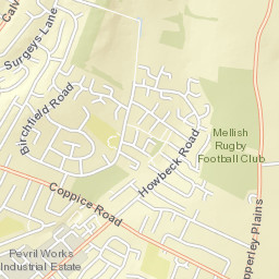 10 Brook Avenue, Arnold, Nottingham Street Map