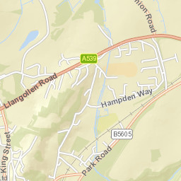 78-80 Whalley's Way, Acrefair, Wrexham Street Map