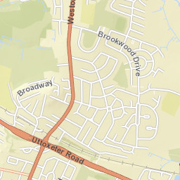 1 Grangewood Road, Stoke-on-Trent ST3 Street Map