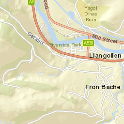 2 Castle Street, Llangollen, Denbighshire LL20 8PN, UK Street Map