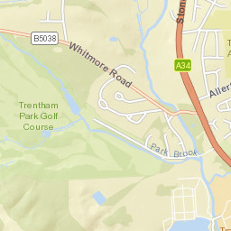 3 Stone Road, Trentham, Stoke-on-Trent, Staffordshire ST4 8AX Street Map