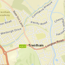 32 Caspian Grove, Stoke-on-Trent ST4 8RX Street Map