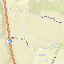 Beechdale Lane, Tittensor, Stoke-on-Trent Street Map