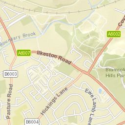 Coventry Lane, Stapleford, Nottinghamshire Street Map