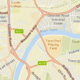 Sneinton Hermitage, Sneinton, Nottingham NG2, UK Street Map