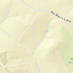 No Man's Lane, Sandiacre, Derbyshire, UK Street Map