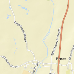 28 Shrewsbury Street, Prees, Whitchurch Street Map