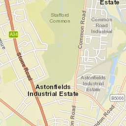 55-57 Peter James Ct Stafford ST16 3YU Street Map