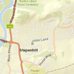 15 Jasmine Close, Burton-on-Trent, Staffordshire Street Map