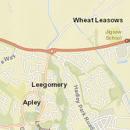 68 Warwick Way, Leegomery, Telford and Wrekin Street Map