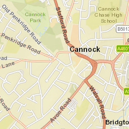 6 Chenet Way Cannock WS11 5SQ Street Map
