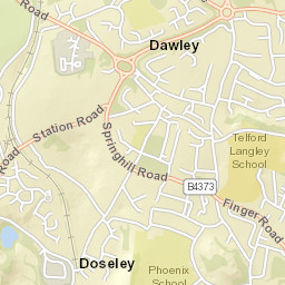 Bridge Road, Horsehay, Telford and Wrekin TF4, UK Street Map