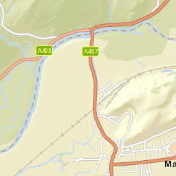 Heol Pen'Rallt, Machynlleth, Powys SY20, UK Street Map