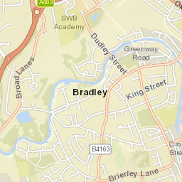 Coseley Road, Bilston, West Midlands WV14 Street Map