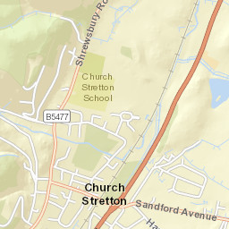 24 Watling Street South, Church Stretton Street Map