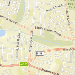 5 Streetly Road, Birmingham, West Midlands Street Map