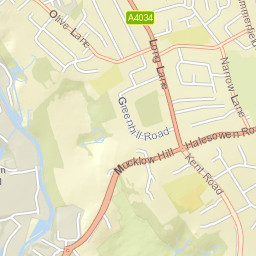 7 Narrow Lane, Halesowen, West Midlands Street Map