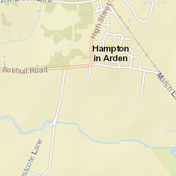 6 High Street, Hampton in Arden, West Midlands B92, UK Street Map