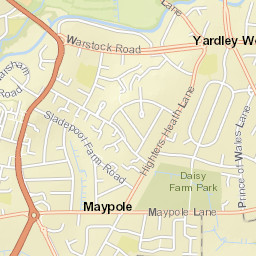 619 Alcester Road South, Birmingham, West Midlands B14 5EL, U Street Map