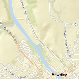 14 Sabrina Drive, Bewdley, Worcestershire Street Map
