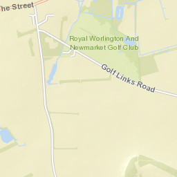 15 The Street, Worlington, Bury Saint Edmunds Street Map