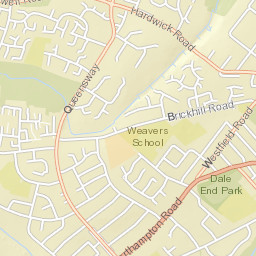 3 Cottesmore Way, Wellingborough, Northamptonshire Street Map