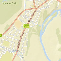 8 Castle Lane, Warwick, Warwickshire CV34 Street Map