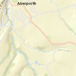 1 Dyffryn Terrace, Aberporth, Ceredigion Street Map