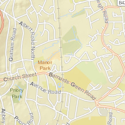 2 Court Road, Malvern, Worcestershire WR14 Street Map