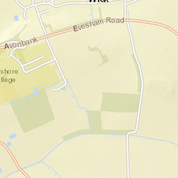 B4084, Pershore, Worcestershire WR10, UK Street Map