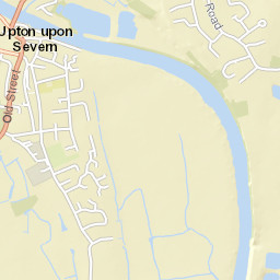 River Severn, Upton upon Severn, Worcestershire Street Map