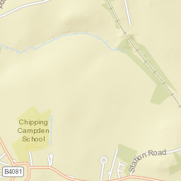 Church Street, Chipping Campden, Gloucestershire Street Map